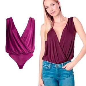 NWT Free People Intimately Night Owl Bodysuit